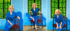 James Francis Gill Marilyn Triptych III aus der Ausstellung 100 Jahre Marilyn Monroe