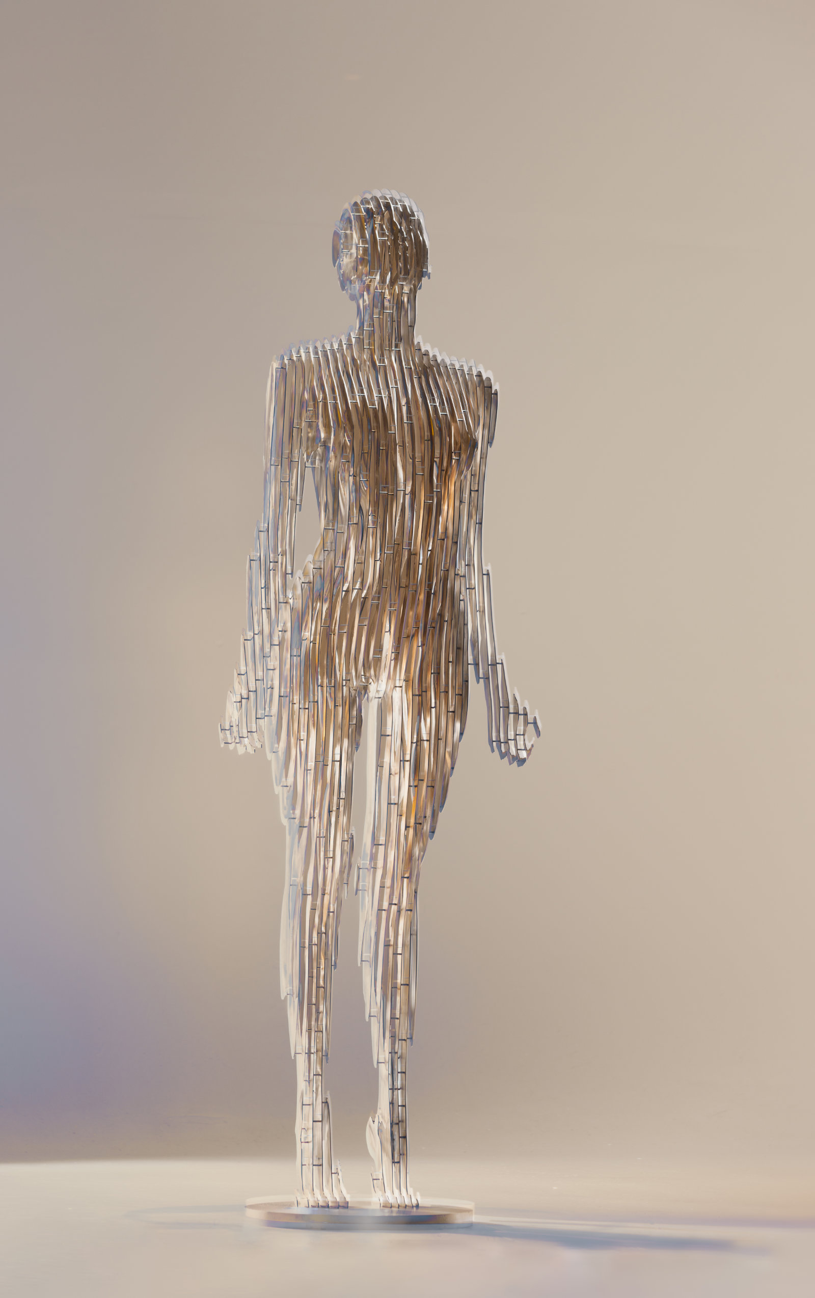 Julian Voss-Andreae Skulptur