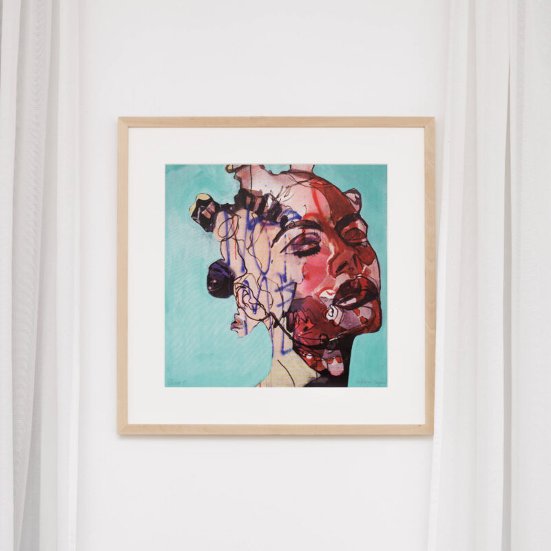 Screaming Inside (2022) – Siebdruck auf Büttenpapier – Bild 2