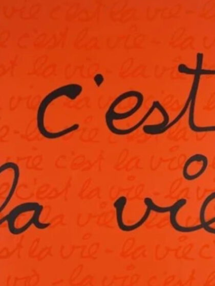 BEN VAUTIER – C’est la Vie (1998,)