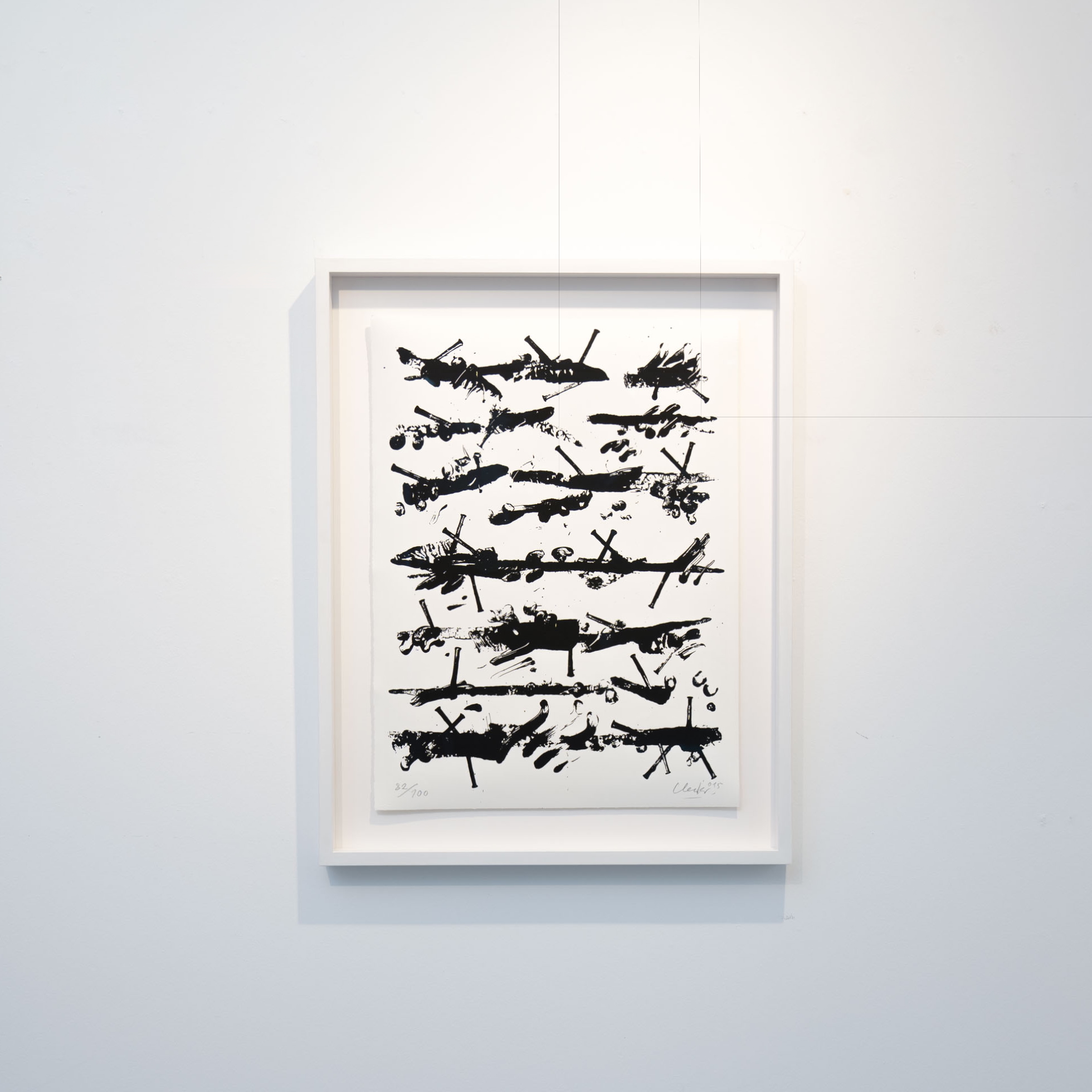 GÜNTHER UECKER - Friedensgebote (2015), Siebdruck auf Kupferdruck-Büttenpapier – Bild 3