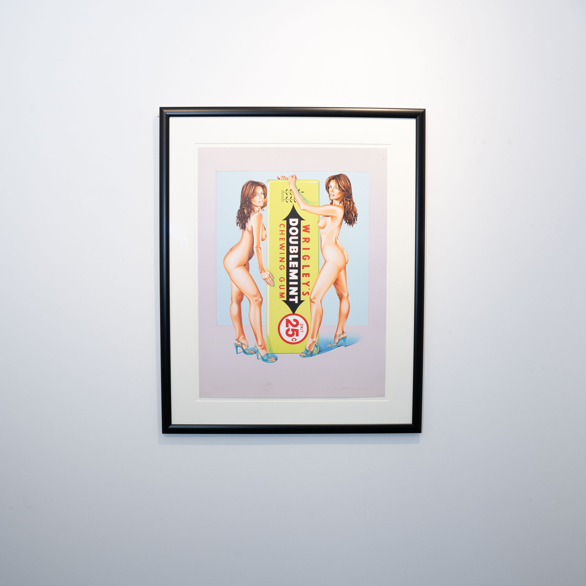 Doublemint Twins (2005) - Farblithografie auf Büttenpapier