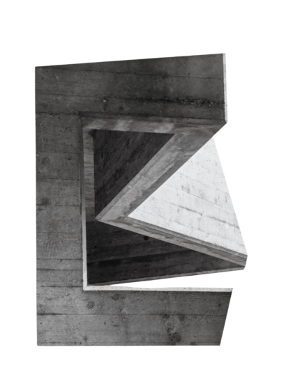 ESTHER HAGENMAIER: ZICKZACK (2020), Farbfotografie, C-Print auf Karton, cut out (Kopie)