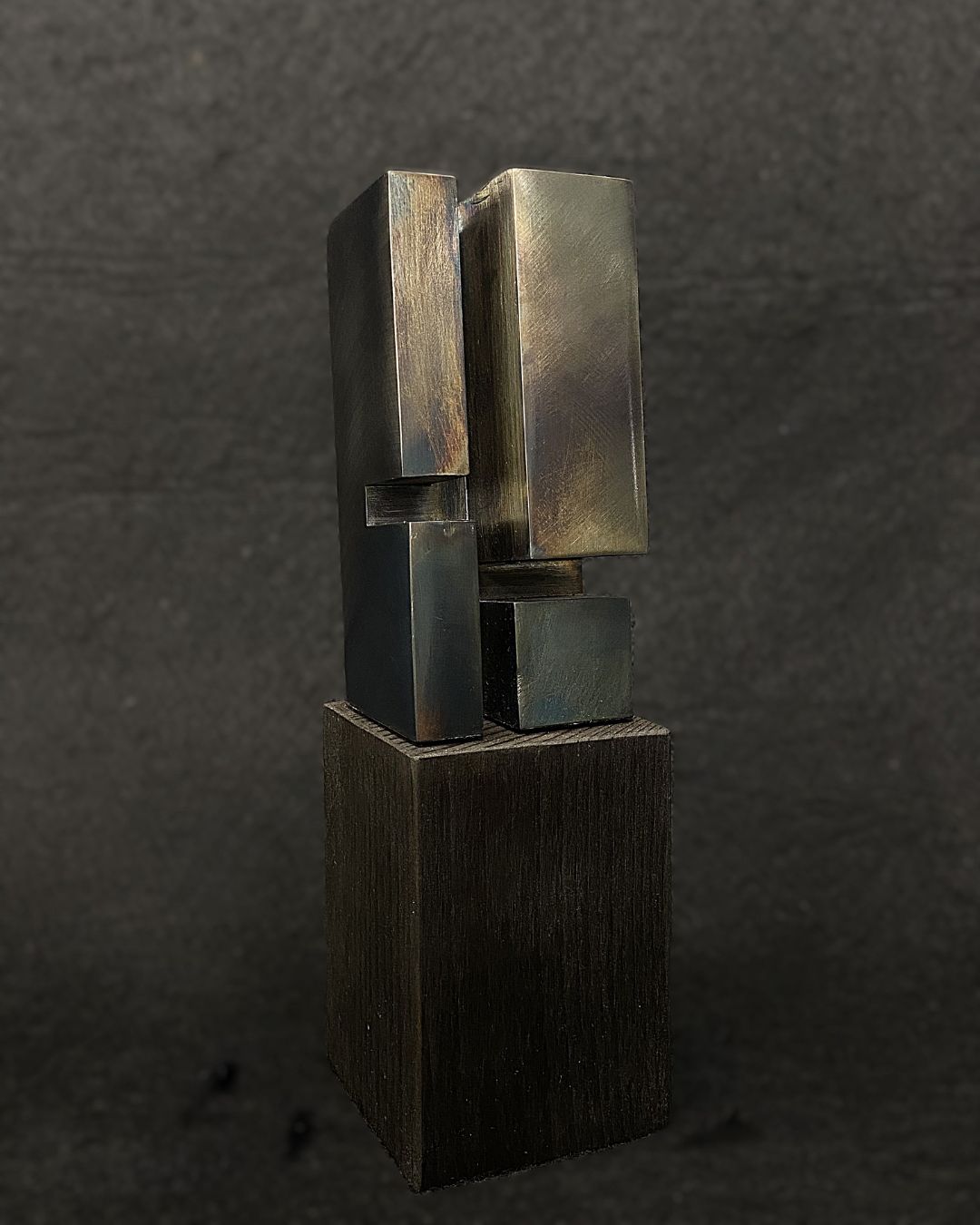 STEFAN FAAS - TESTA K60-01 (2025), Stahl gebläut – Bild 2