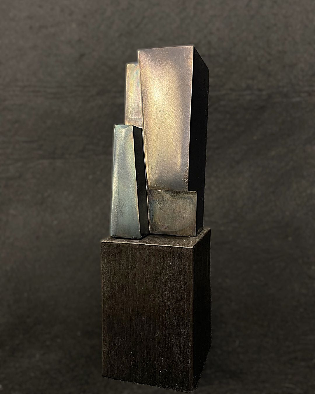 STEFAN FAAS - TESTA K60-02 (2025), Stahl gebläut