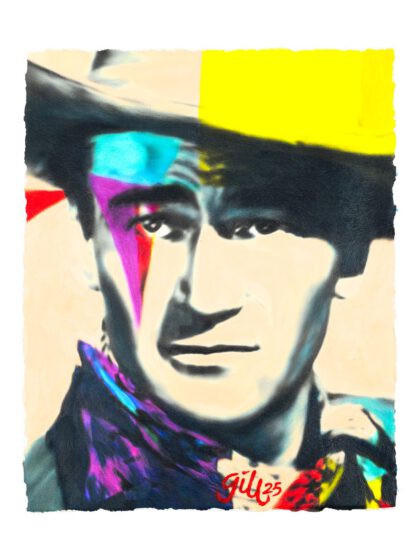 JAMES FRANCIS GILL - Young Duke (2025), Study for painting