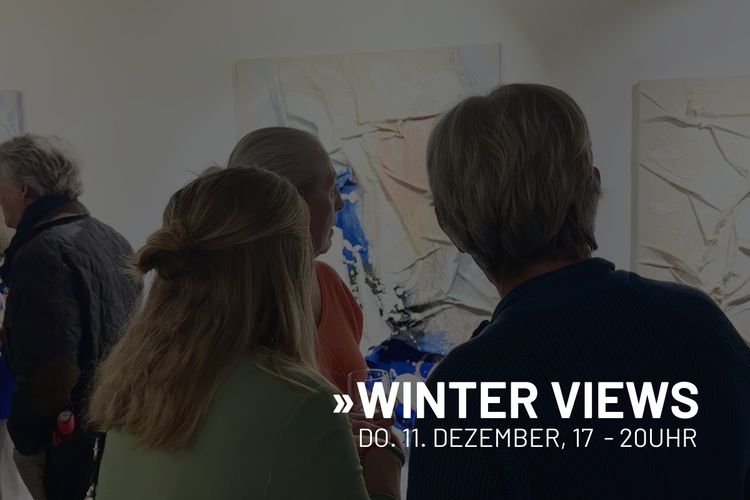 »Winter Views« Vorweihnachtlicher Galerieabend in den BEGE Galerien Ulm. Kunstgenuss im Advent.