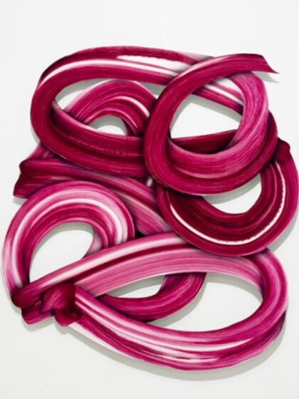 SEBASTIAN GUMPINGER - Untitled (2026), Acryl auf Aluminium