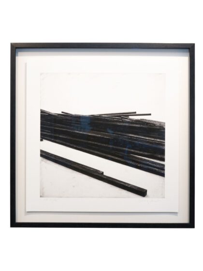 BERNAR VENET - Lignes droites / désordre (2011), Digigraphie