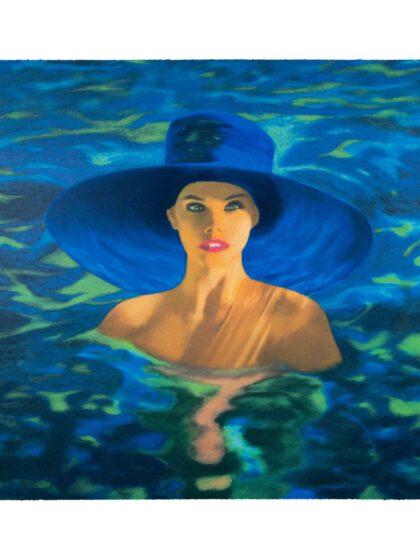 JAMES FRANCIS GILL – Calm Majesty (2025), Originalgrafik auf Büttenpapier, dimond dust