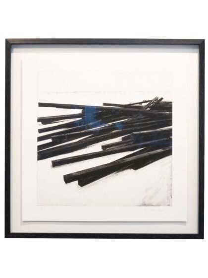 BERNAR VENET - Lignes droites / désordre (2011), Digigraphie