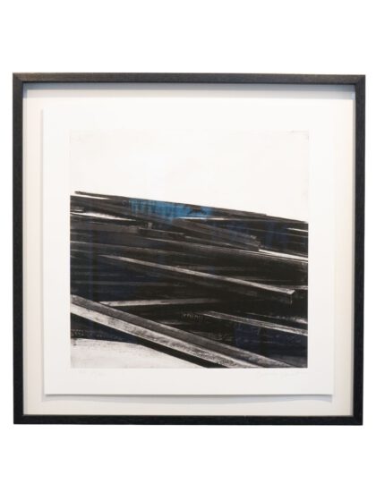 BERNAR VENET - Lignes droites / désordre (2011), Digigraphie